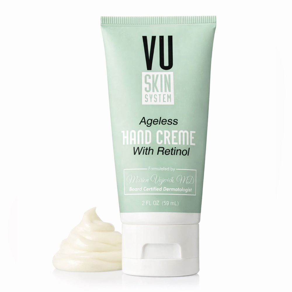 VU Skin System Ageless Hand Crème with Retinol Anti-Aging Lotion 2 fl oz